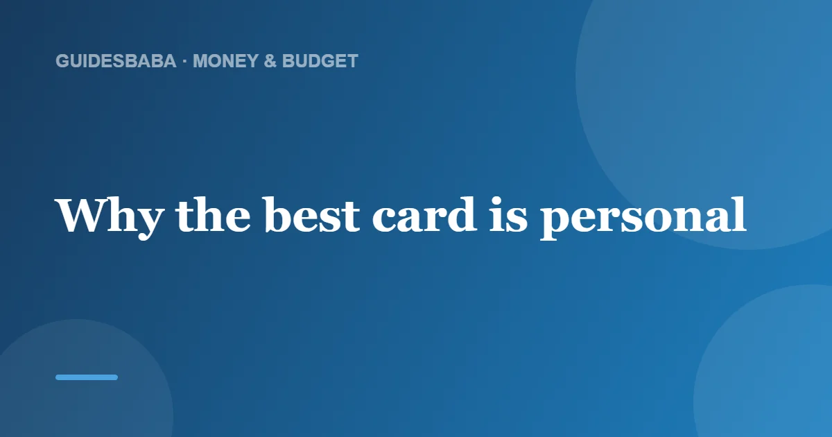 What is the best credit card to use while traveling? — GuidesBaba
