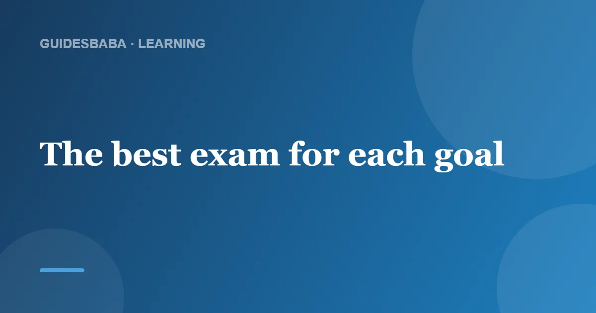 Which Exam Is Best for the USA? — GuidesBaba