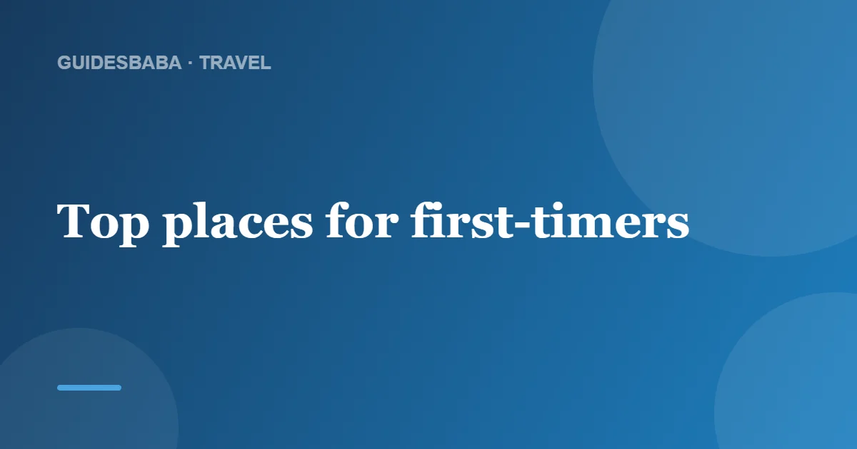What Is the Best Place to Visit in the UK? — GuidesBaba