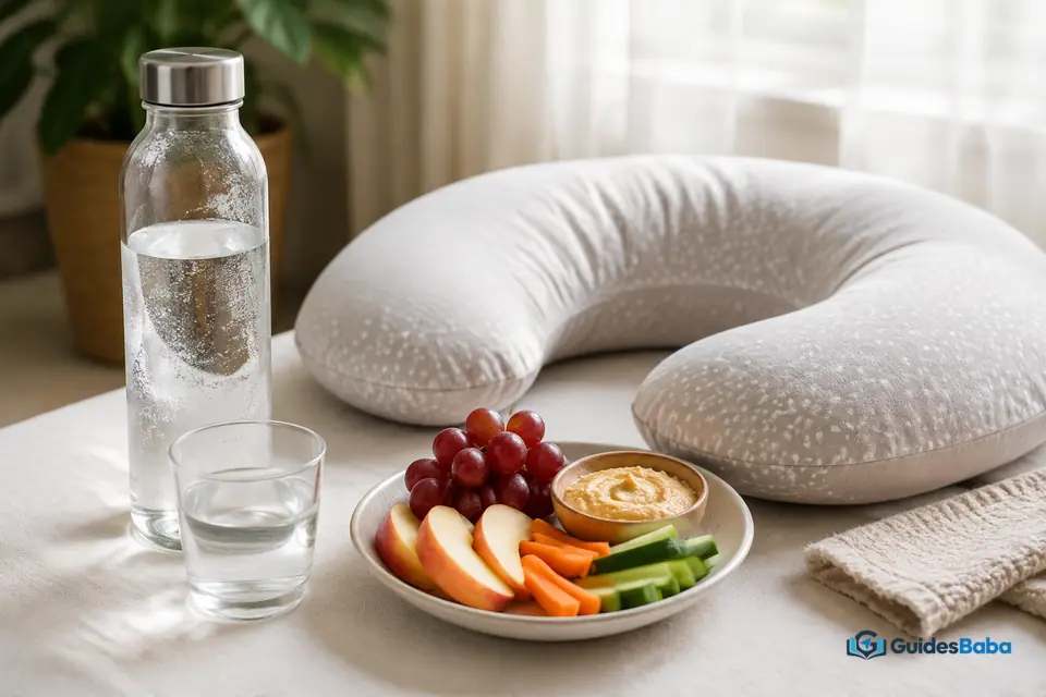Hydration and water during breastfeeding
