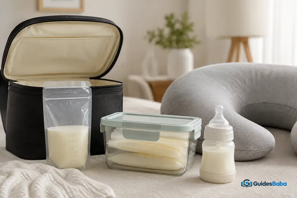 Safe storage supplies for breast milk and formula