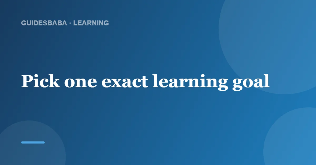 How to Create a Study Guide With AI — GuidesBaba