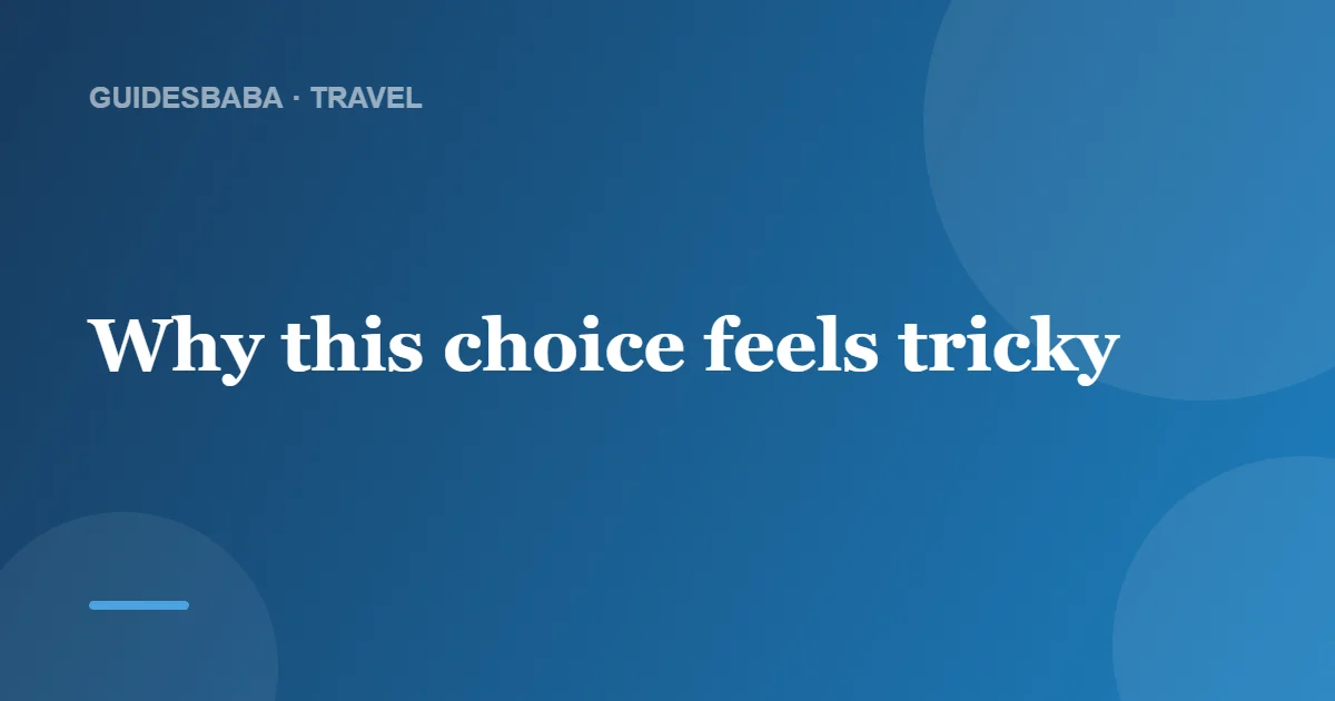 Fixed packages or custom trips: which is right for you? — GuidesBaba