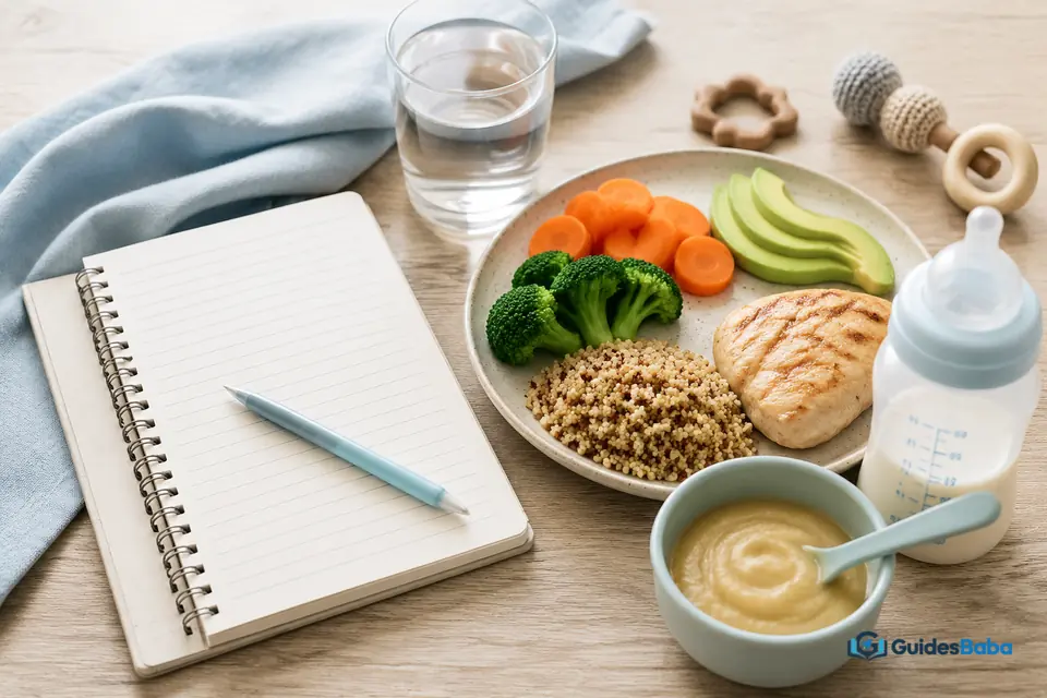 foods avoid breastfeeding baby reaction tracking