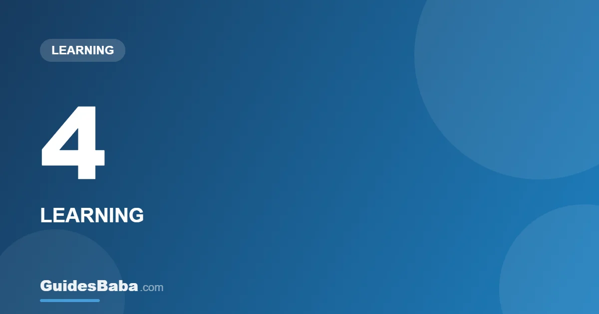 The 4 Major Types of Learning (The VARK Model) — GuidesBaba