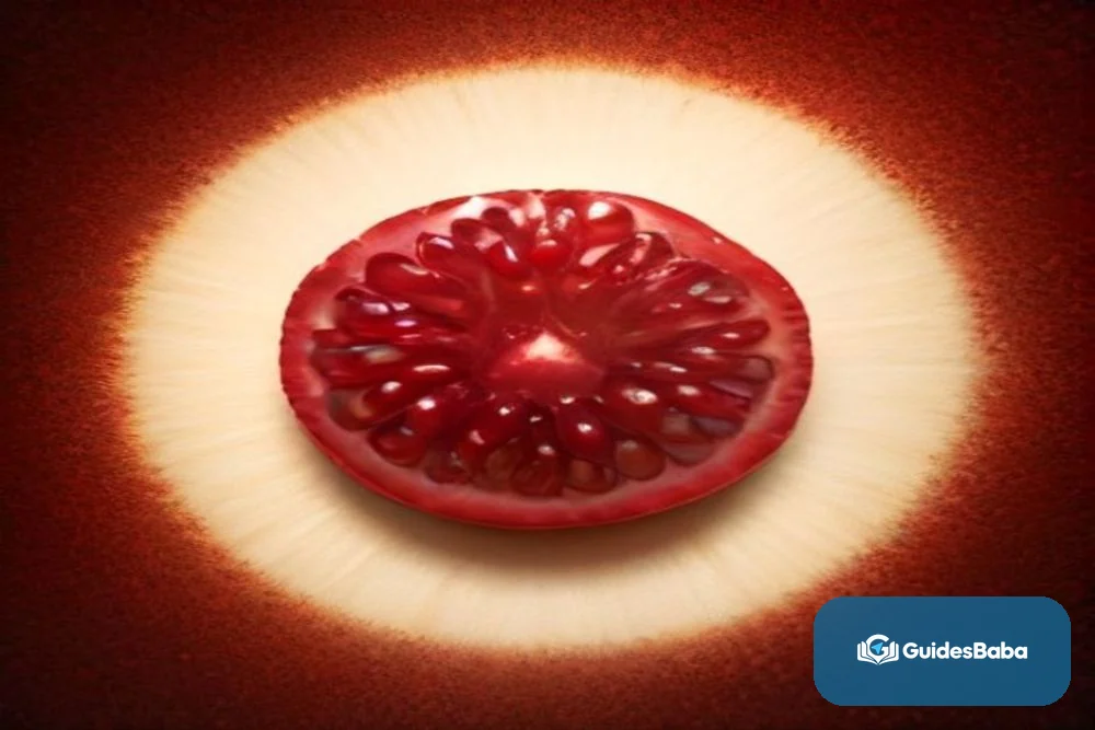 Pomegranate and its jeweled seeds