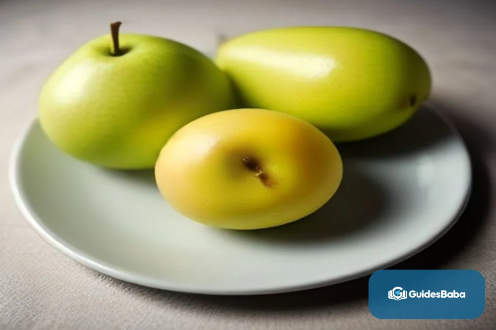 Pears and melon for gentle variety