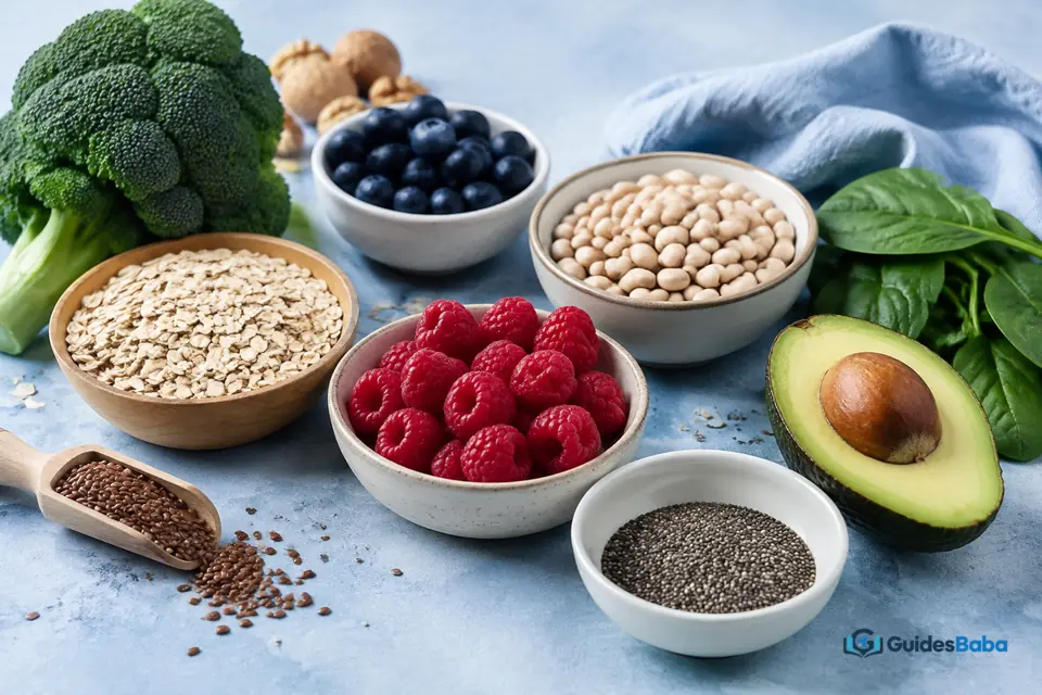 gestational diabetes nutrition fiber foods