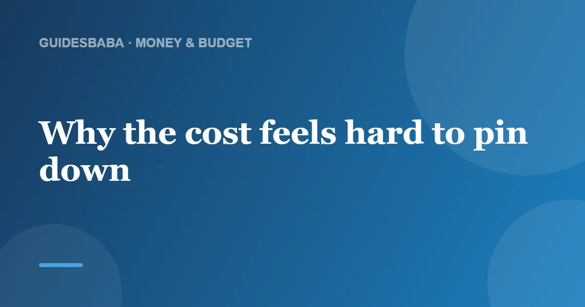 How much does a month cost? — GuidesBaba