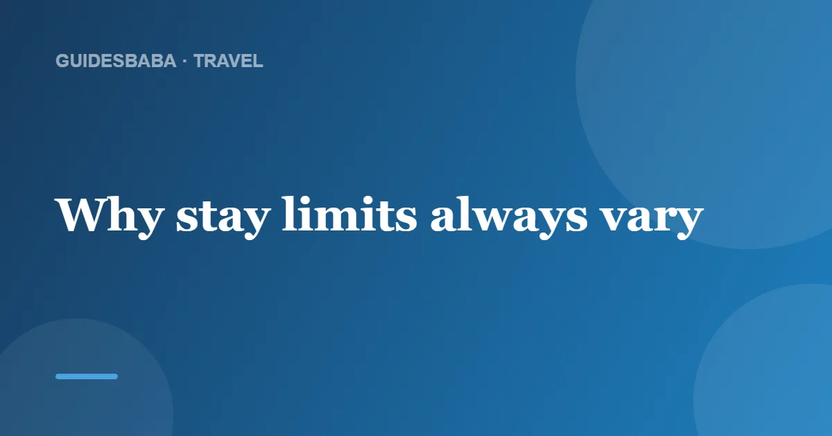 How long can I stay in Taiwan? How do I extend my stay? — GuidesBaba