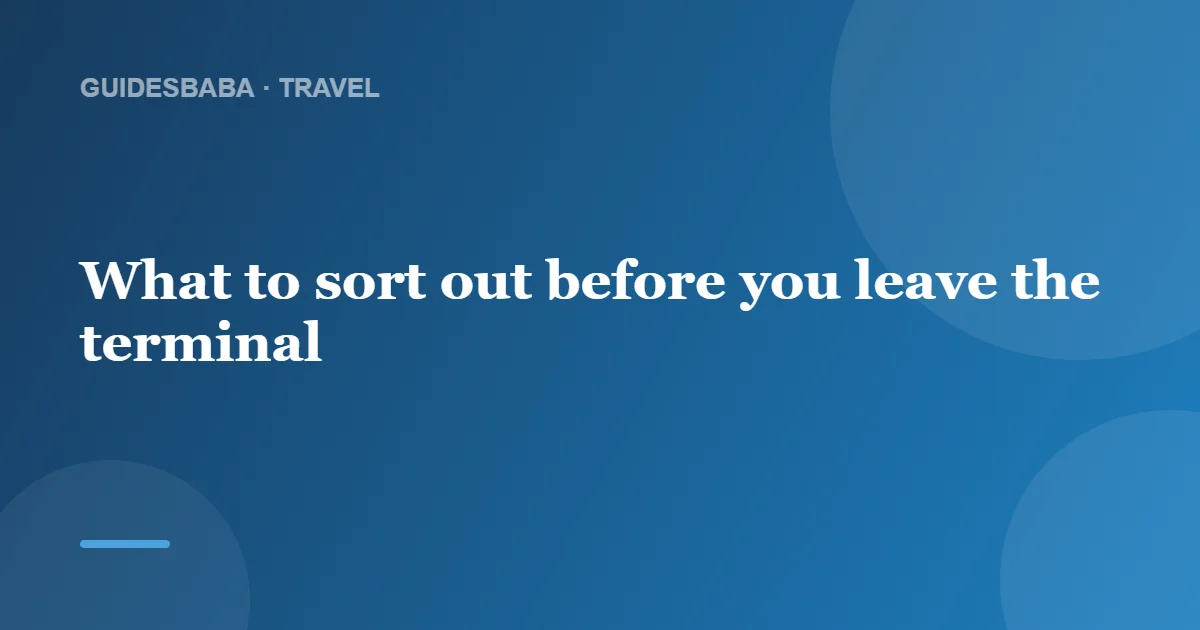 How to Get from Cairo Airport to the City — GuidesBaba