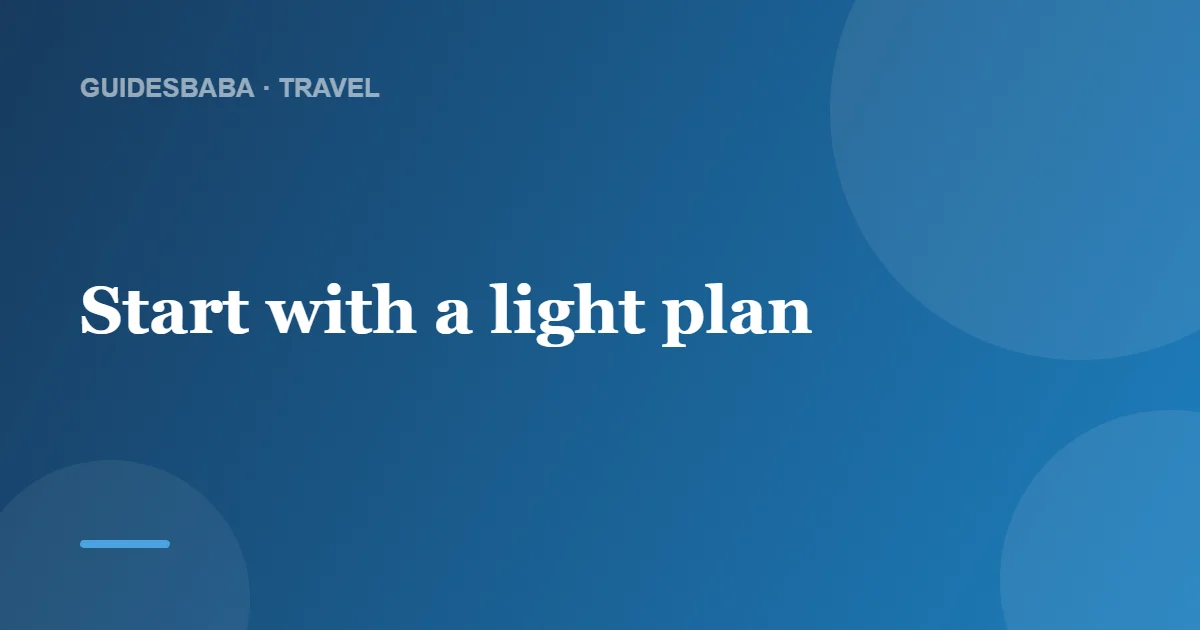 How to Plan a Backpacking Trip: A Simple Guide — GuidesBaba