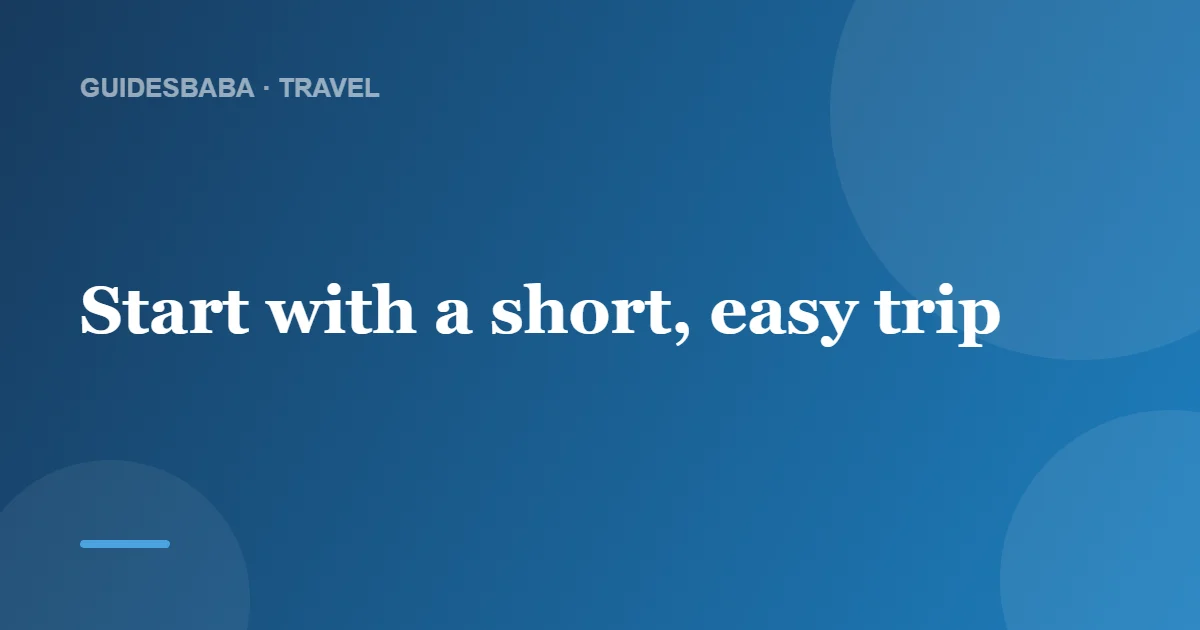 How to Travel Solo for the First Time — GuidesBaba