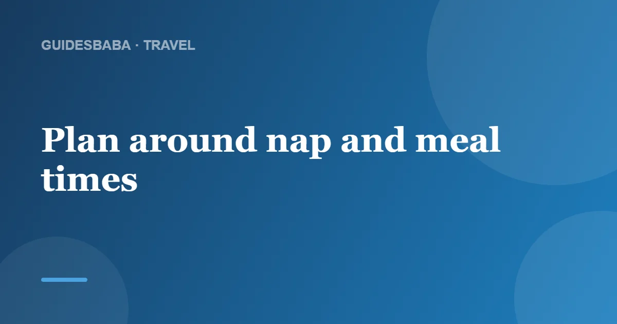 How to Travel With Kids: Tips for Stress-Free Trips — GuidesBaba
