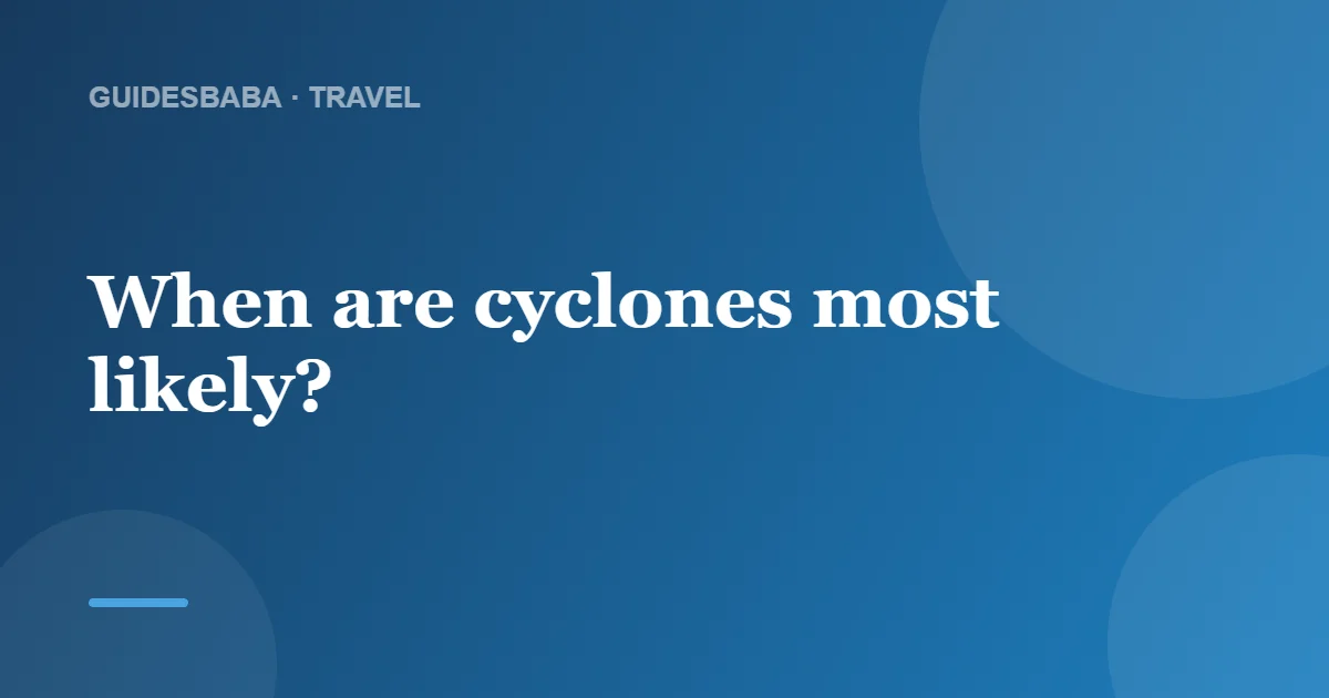 Is Bangladesh Safe During Cyclone Season? — GuidesBaba