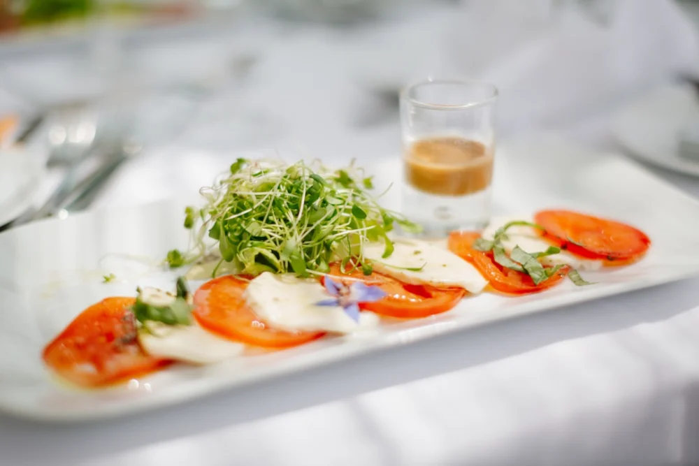 a plate of food