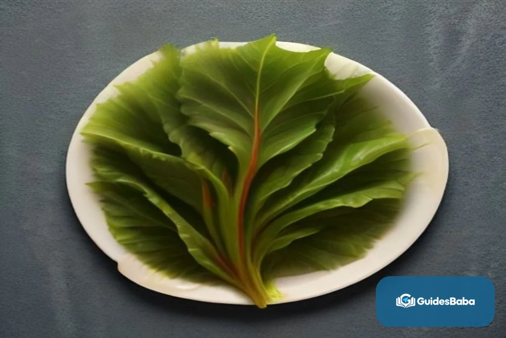 Swiss chard and its colorful stems
