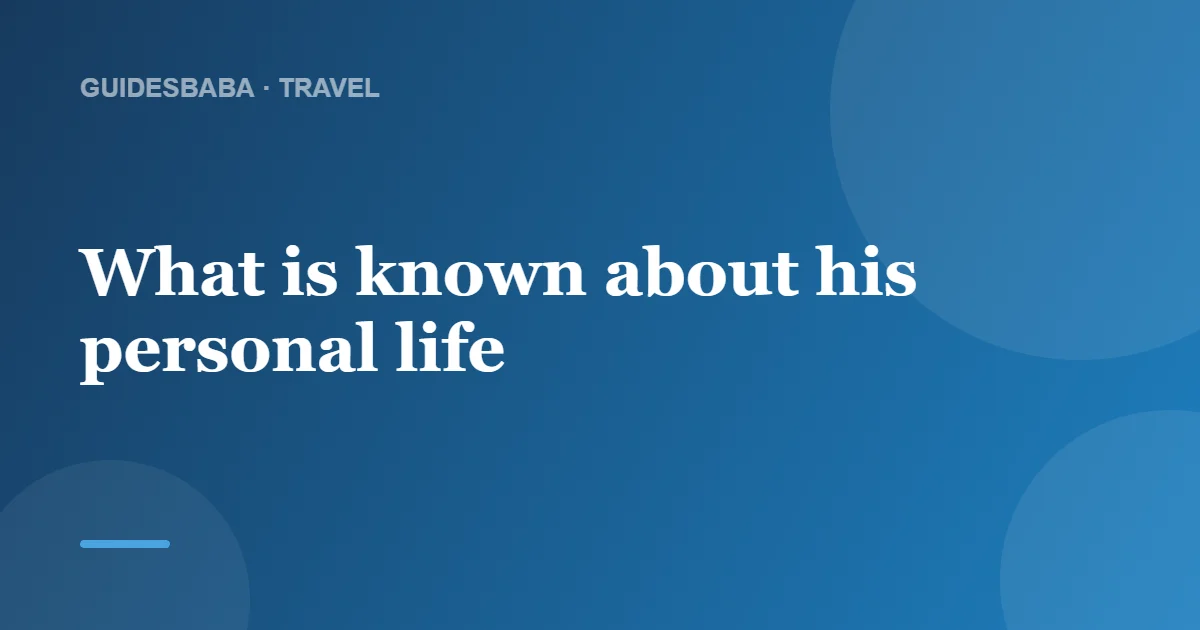 Who Is Rick Steves' Current Partner? — GuidesBaba
