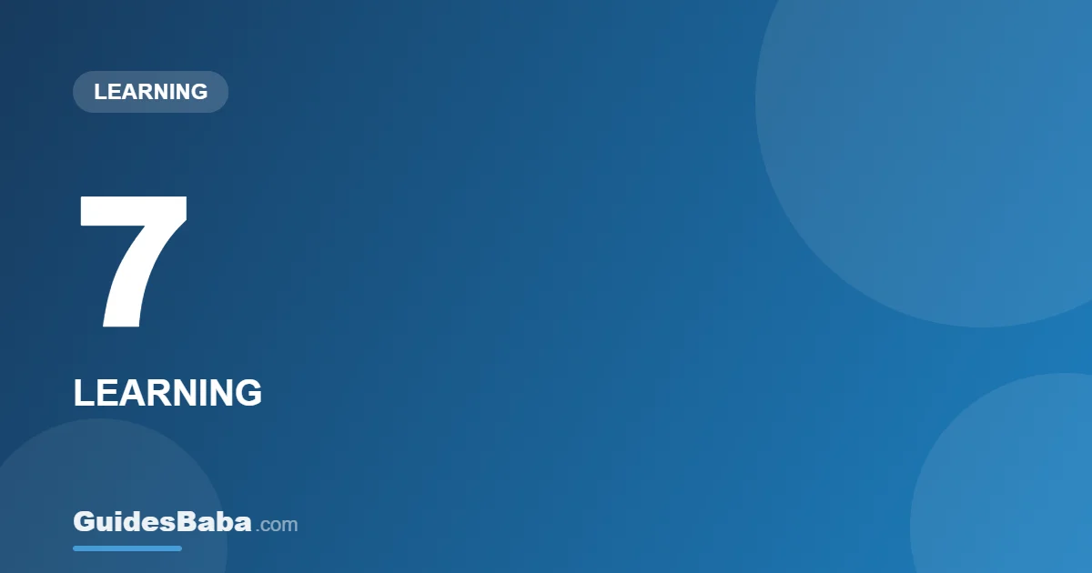 7 Types of Learners (And How They Learn Best) — GuidesBaba