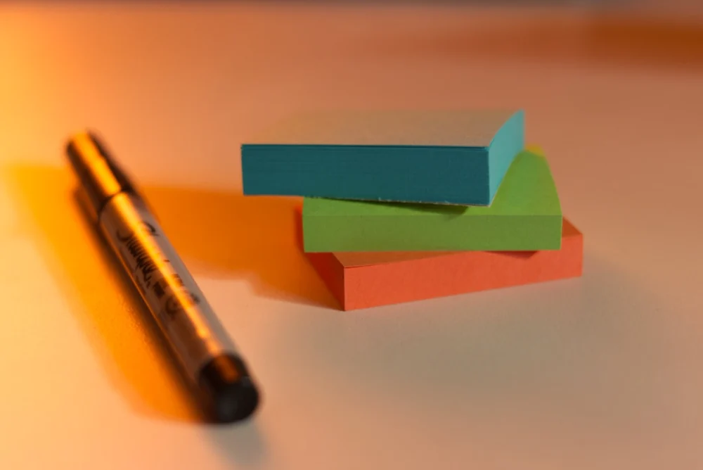 a few books and a pen