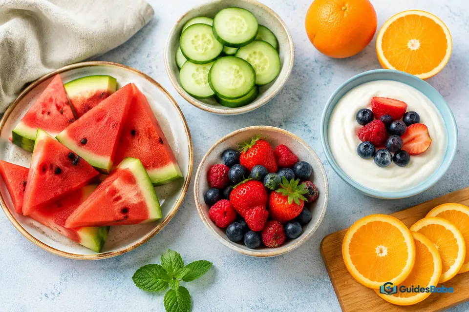 water while breastfeeding hydrating foods