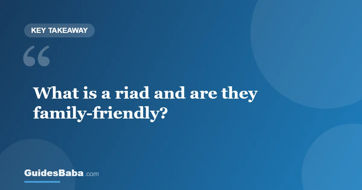 What Is a Riad, and Are They Family-Friendly? — GuidesBaba