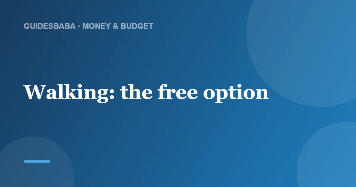 What Is the Cheapest Way to Travel? — GuidesBaba