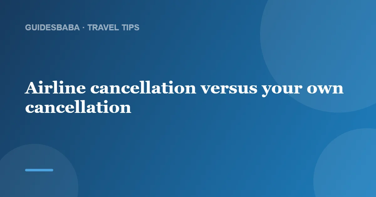 Will Travel Insurance Cover Flight Cancellation? — GuidesBaba