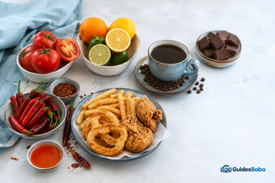 Foods that may worsen acid reflux