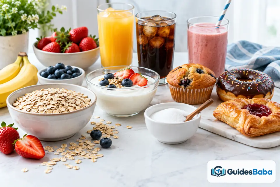 added sugars drinks and foods