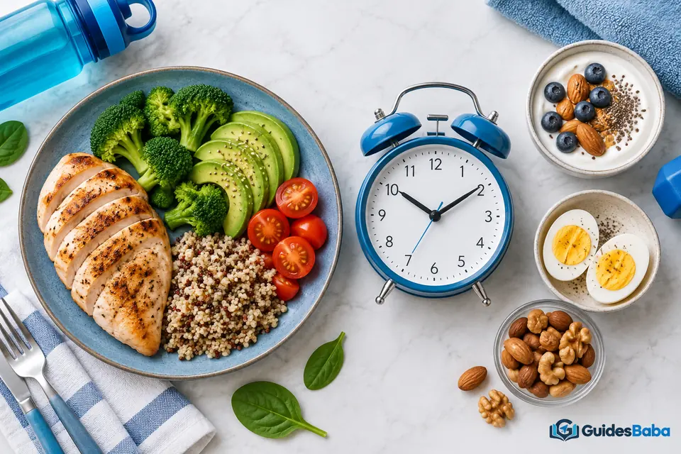 Protein timing across meals
