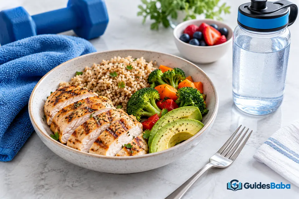 Protein supporting workout recovery