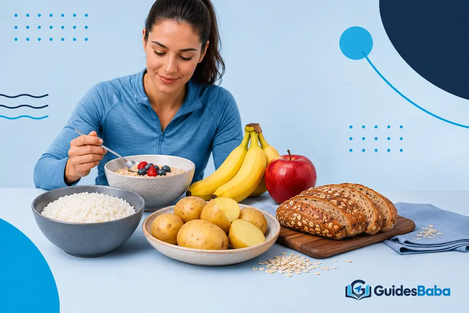 Carbohydrate foods for recovery meals