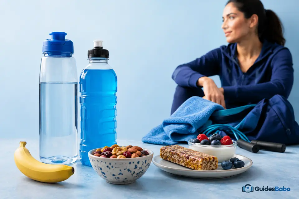 Choosing a drink for an exercise session