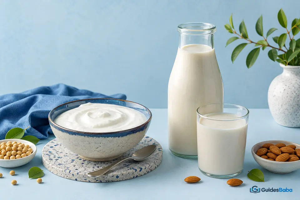 Dairy and fortified plant alternatives