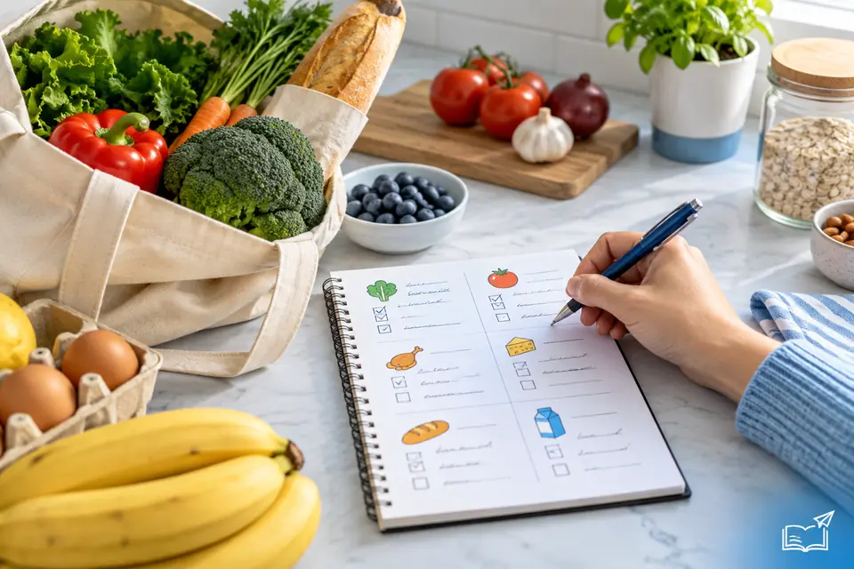 write the shopping list