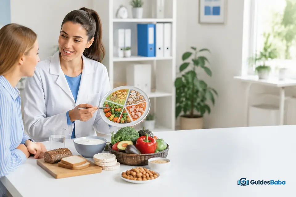 Dietitian support for a gluten-free diet