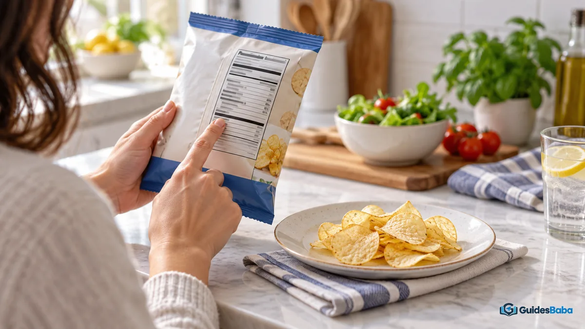 check first nutrition label: calories in context