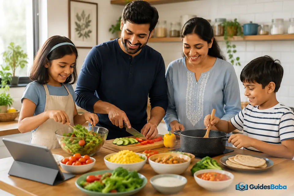 Balanced vegetarian nutrition for children