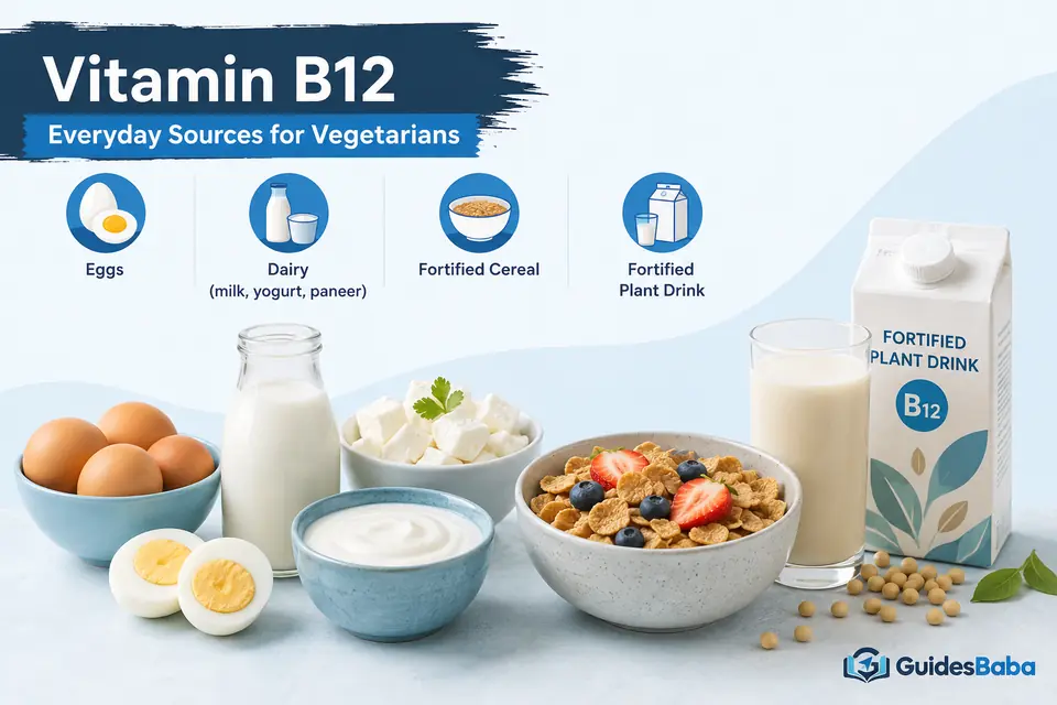 Vitamin B12 sources for vegetarian children