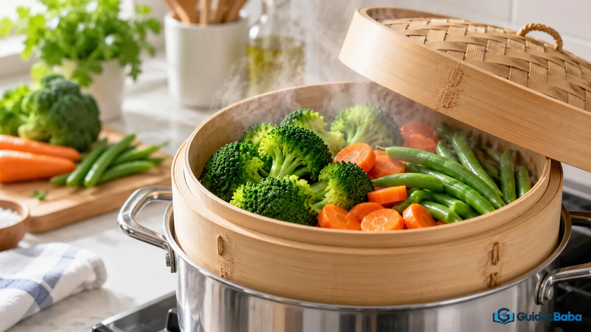 cooking affect nutrients vegetables: steaming