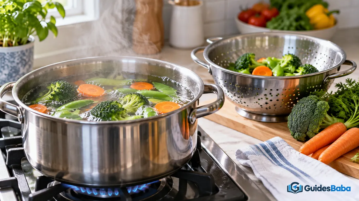 cooking affect nutrients vegetables: boiling