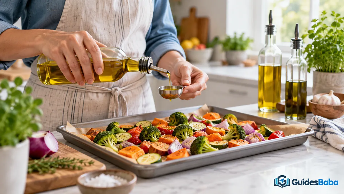 cooking oils best different methods: baking