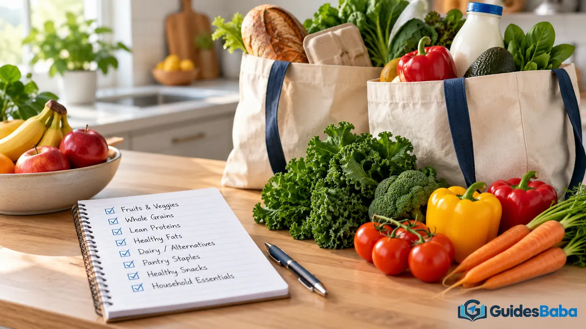 final shopping checklist