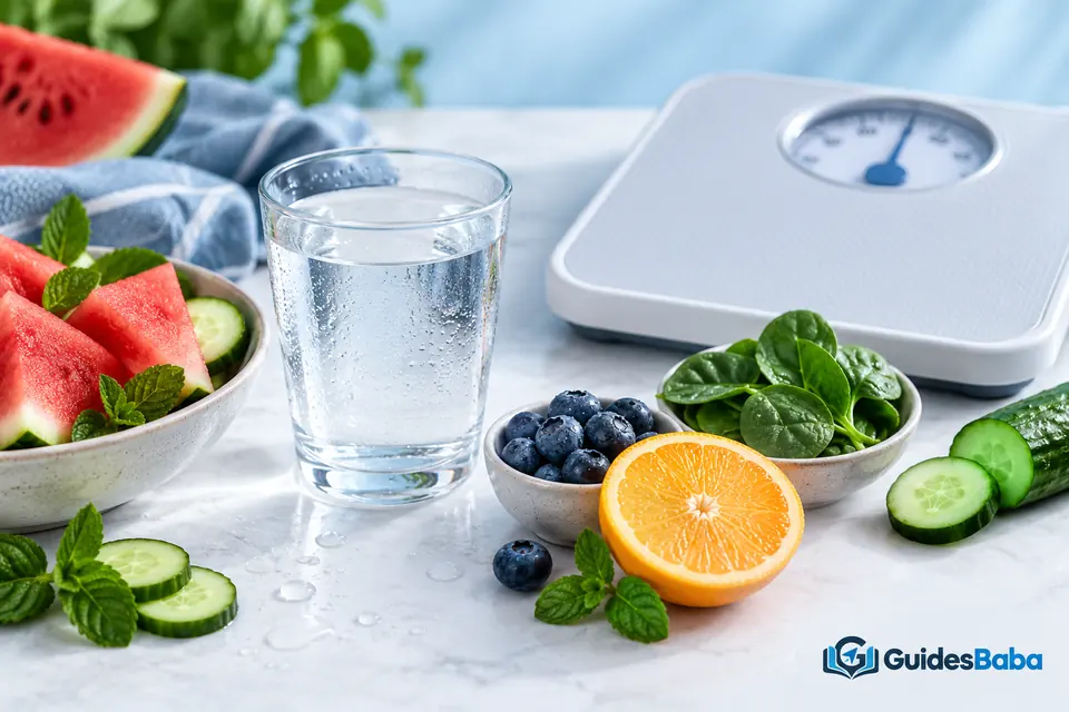 daily weight fluctuation water