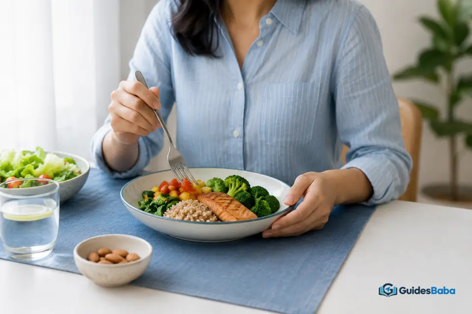 Chewing and portion sizes for digestion