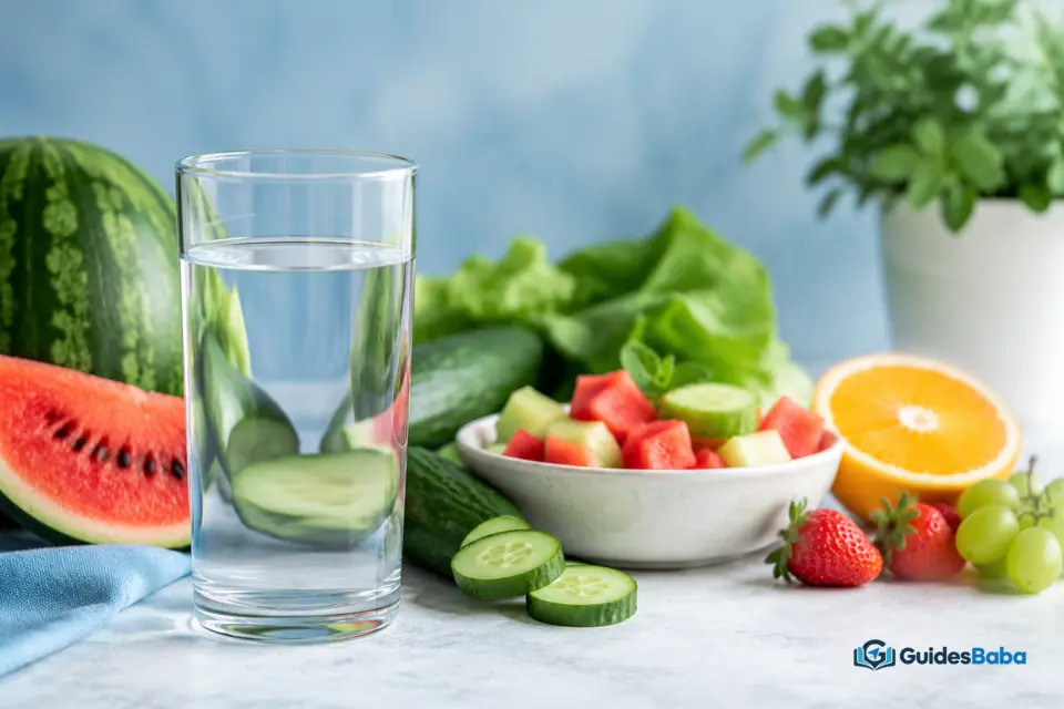 Hydration for healthy digestion