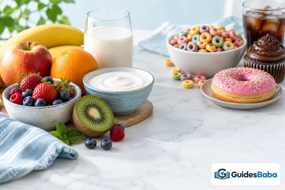 difference between natural sugar added sugar common examples