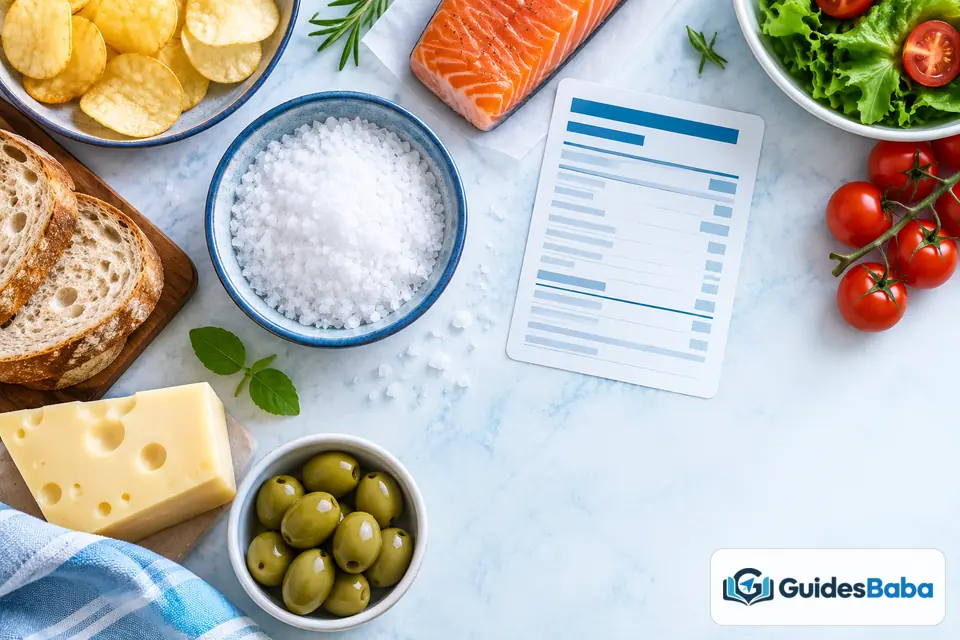 difference between salt sodium