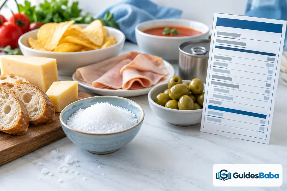 difference between salt sodium common sources